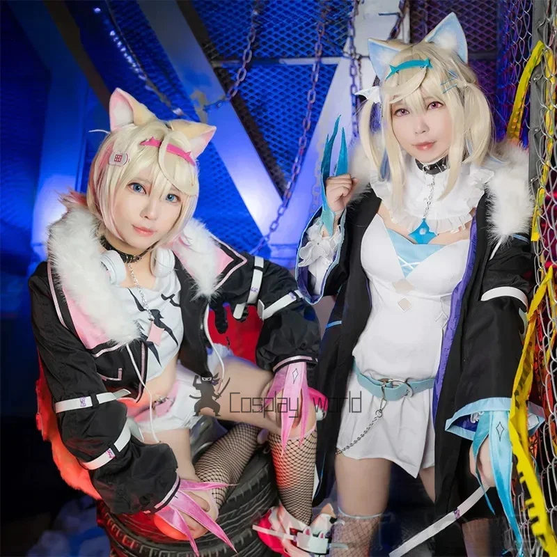 Fuwawa Mococo Abyssgard Cosplay Costume Fwmc Hololive En Advent 3Rd Generation …