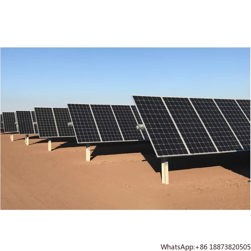 Solar Panel Mounting System Single Axis Sun Solar Tracker System