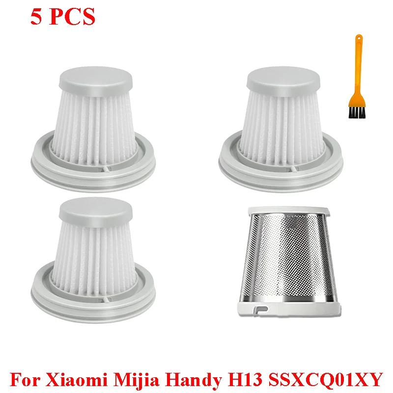 Zubehör Für Xiaomi Mijia Handliche Staubsauger SSXCQ01XY H13 Hepa-Filter Abdeckung Hause Auto Mini Drahtlose Vakuum Ersatzteile