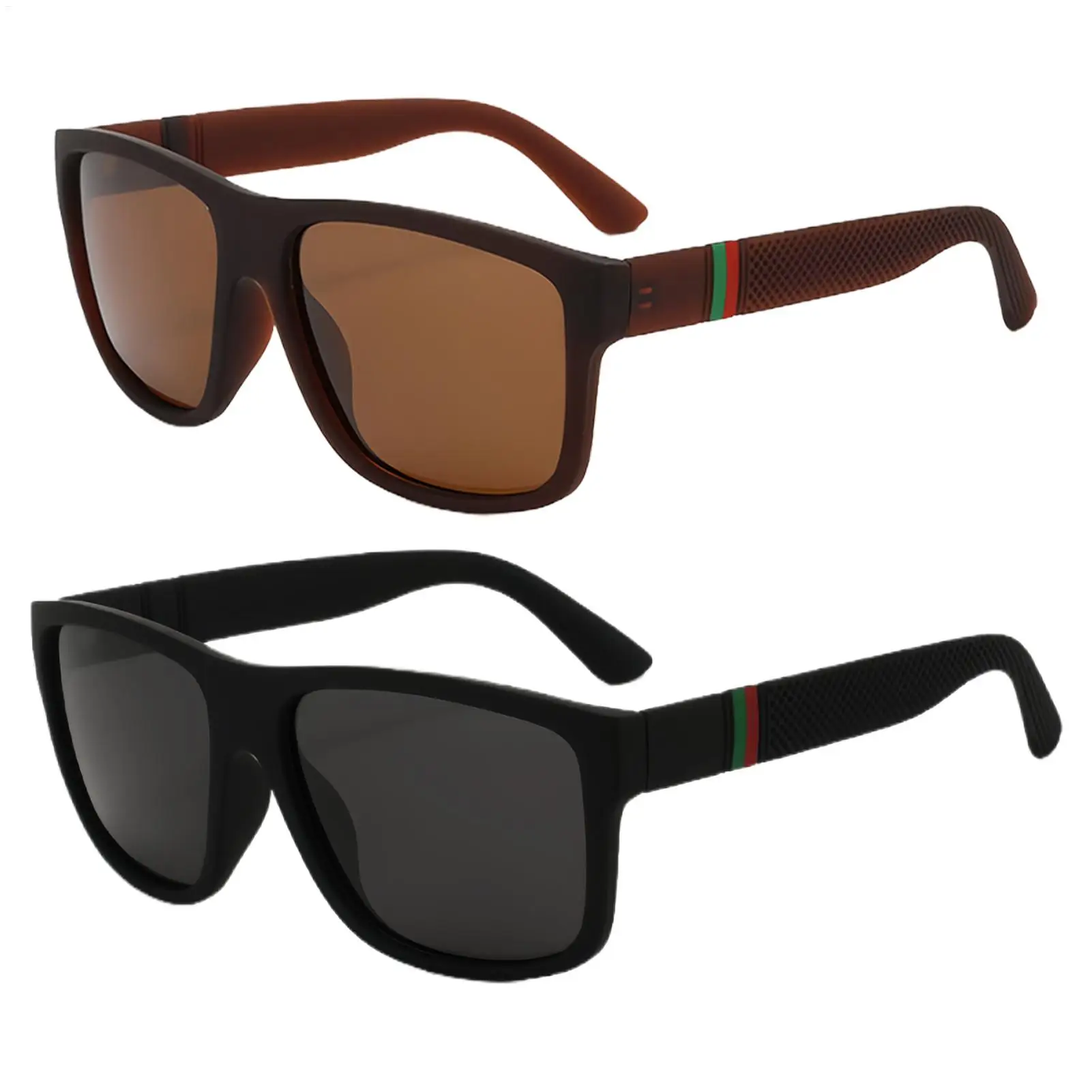 Sonnenbrille, polarisiert, blendfrei, Retro-Sonnenbrille, modische Rollerbrille für Männer und Frauen, Angeln, Laufen, Sport, Radfahren, Fahren