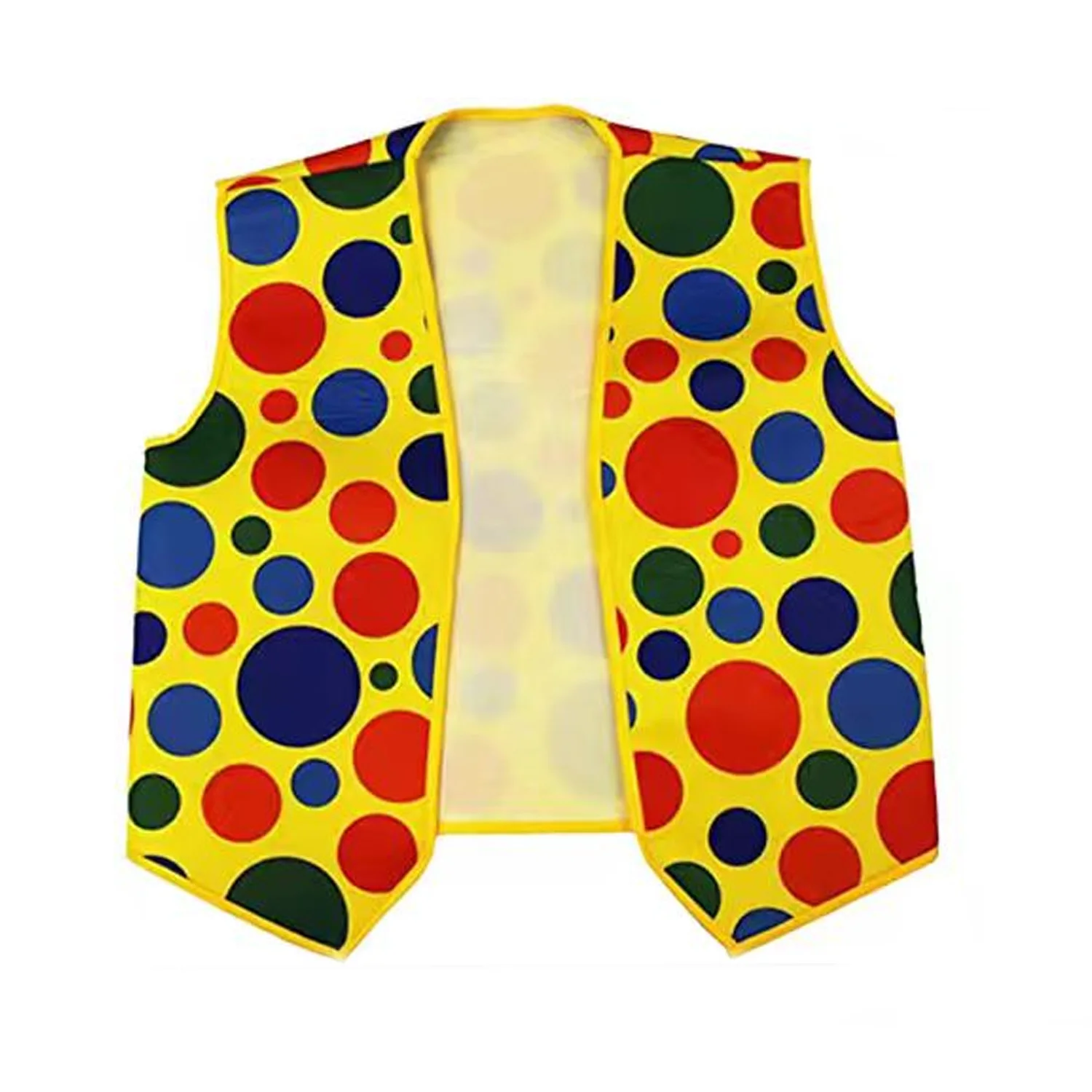 PESENAR Costume de Clown ensemble de perruque avec nœud papillon accessoires de déguisement de Clown nez et gilet pour fournitures de fête Cosplay