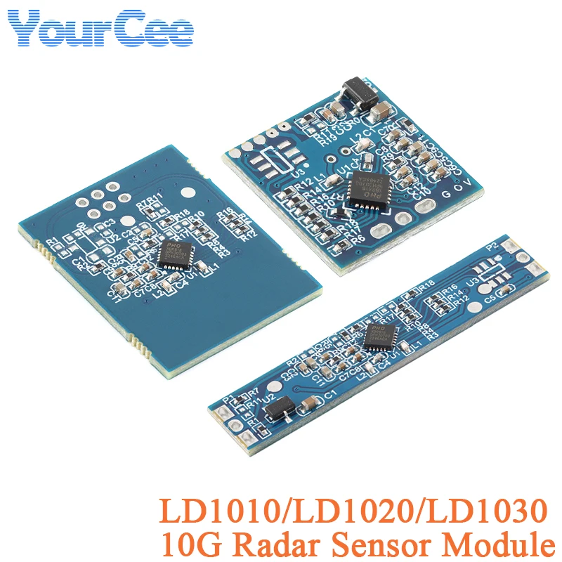 LD1030 LD1020 LD1010 10G Smart Human Presence Sensing Radar Module Intelligent Human Microwave Induction Radar Module