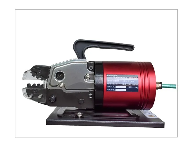 Portable Semi-automatic Pneumatic Terminal Crimp Machine - Hand Held