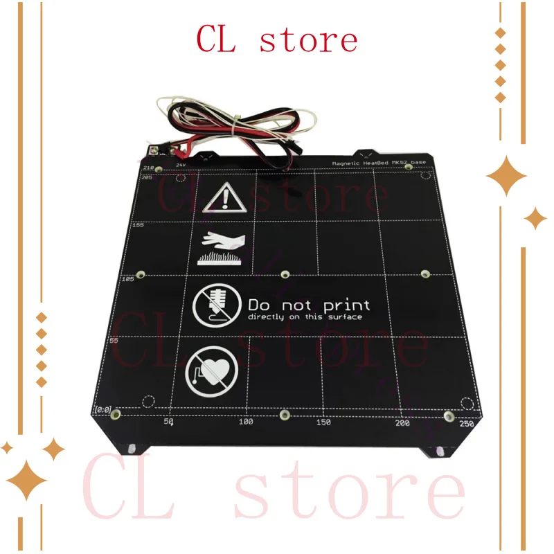 

3D printer accessories For Prusa MK52 PCB Magnetic MK3S heating bed N50H