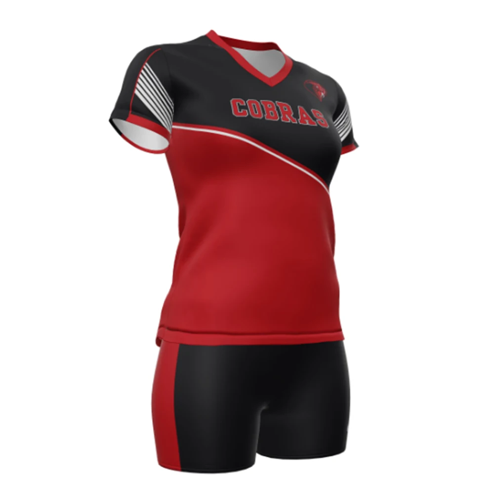 Volleyball Jersey Quick Dry Yoga Workout Outdoor Sports Gym Running T-shirts Shorts Athletic Girls  Training Clothes Breathable