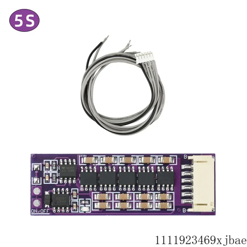 3S 4S 5S 1.5A Lithium Battery Charging Protection Board Capacitive Active Equalisation Module Battery Management System