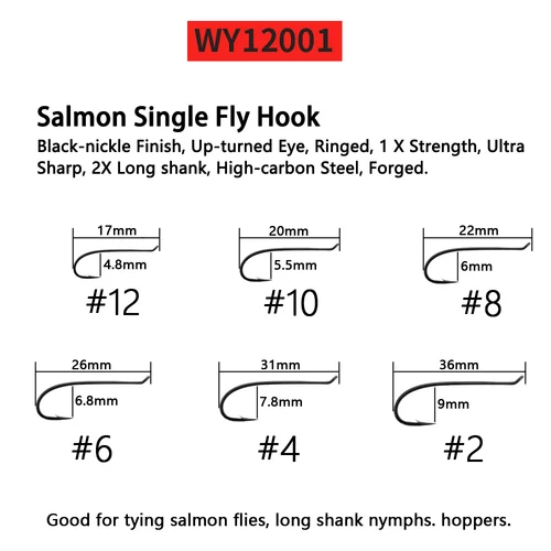Imagen 2 del producto Vtwins-anzuelos de atado de moscas sin púas, anzuelo de ninfa de 60 grados, serpentina seca, anzuelos de mosca Caddis húmedos, aparejos de anzuelo de pesca con mosca para trucha