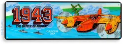 Tinworld Tin Sign 1943 Midway Arcade Shop Game Room Retro Console Marquee A199