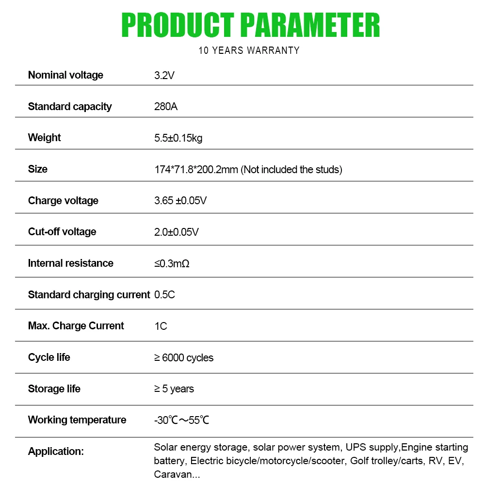 Hot Grade A 2024 Production Lifepo4 Battery 280AH 12V 24V 48V Power Bank Rechargeable Battery 5 Warranty Home Solar Tax Free