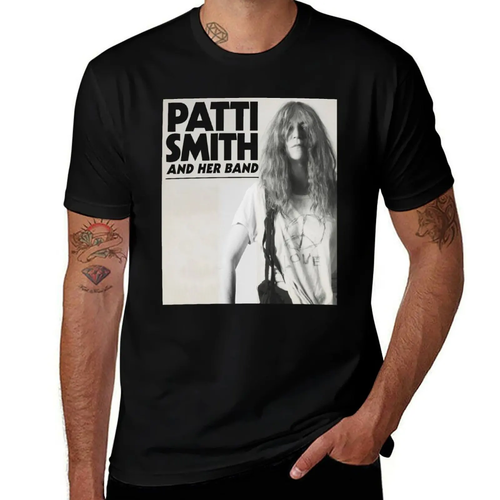 

Patti Smith T-Shirt t shirts cotton 100% man t shirts for men cotton t shirts man 100% T-Shirt