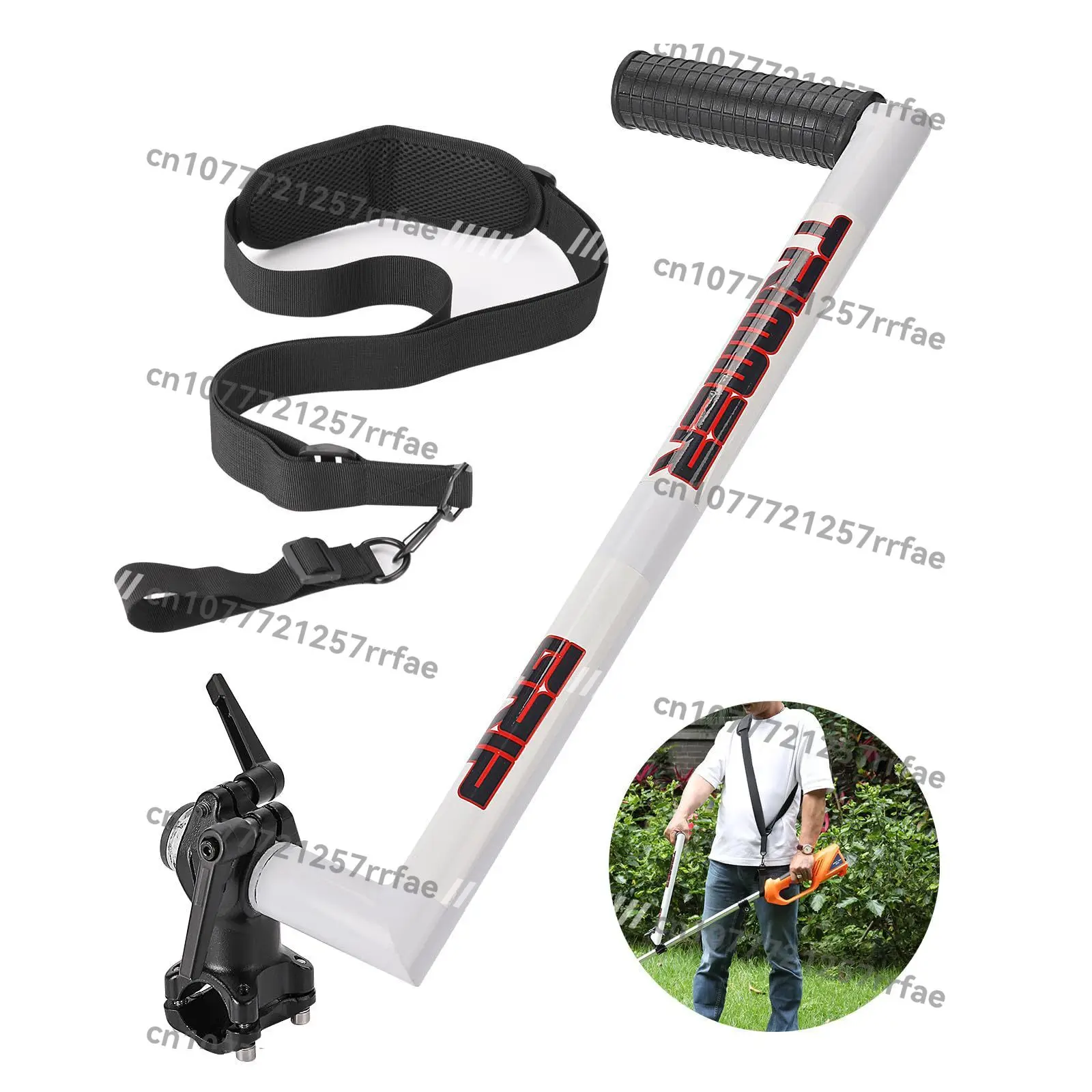 

With Trimmer Shoulder Strap, Lawn Mower Handle, Trimmer Handle, String Trimmer Handle,