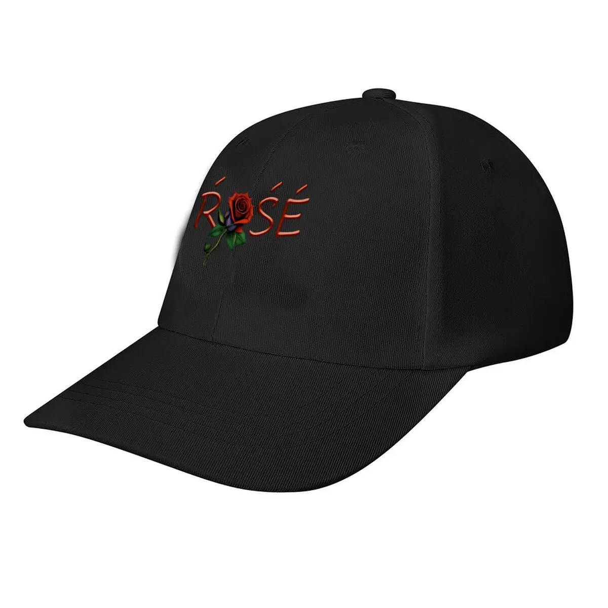 Artistic Red Blue Rose Home Decor Baseball Cap Fashion Men Sunhat Women's Outdoor Sports Snapback Cap