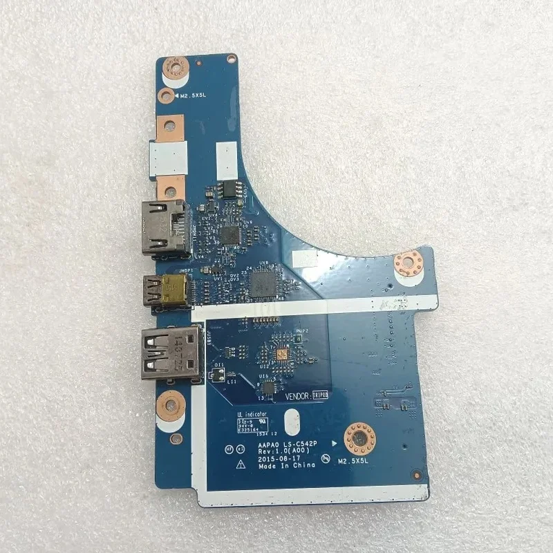 New USB HDMI Mini DP IO Daughter Board LS-C542P PN 0VYD98 For DELL Precision 7510 Laptop