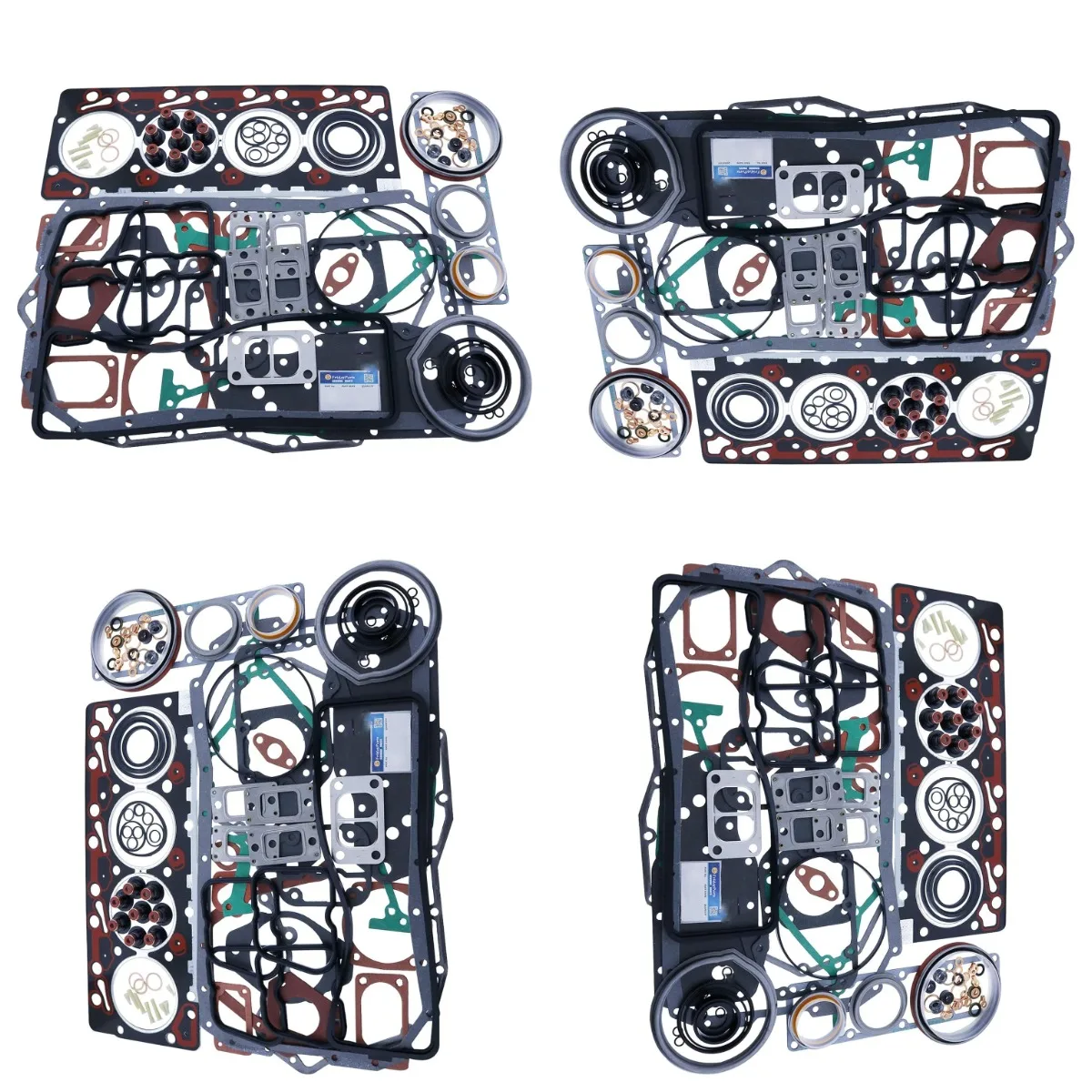 

FridayParts Full Gasket Set 3804896 3802240 3802361 3802375 Compatible for Cummins 4B 4BT 4BTA Engine Replacement