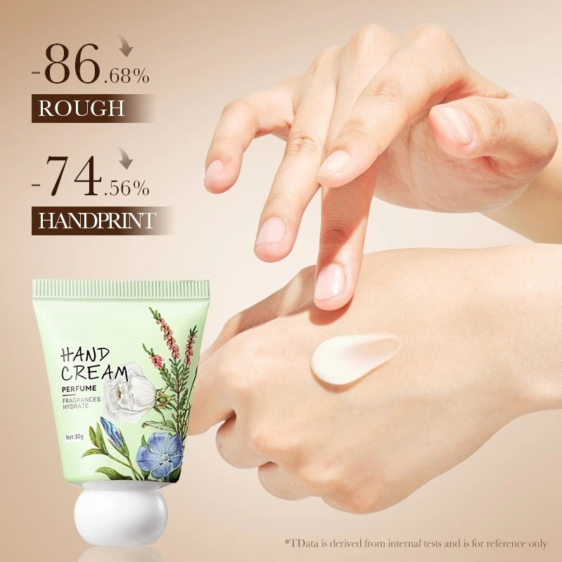 3pcs bloemen botanische geurige Handcrème Sets Anti Droog Voedende Vervagen Fijne Lijntjes Hydraterende Reparatie Handen huidverzorgingsproducten