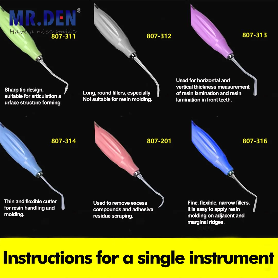 High Qaulity Dental Periodontal Composite Filling Instrument Surgical Dentist Filling Instruments for Implantes Dentales