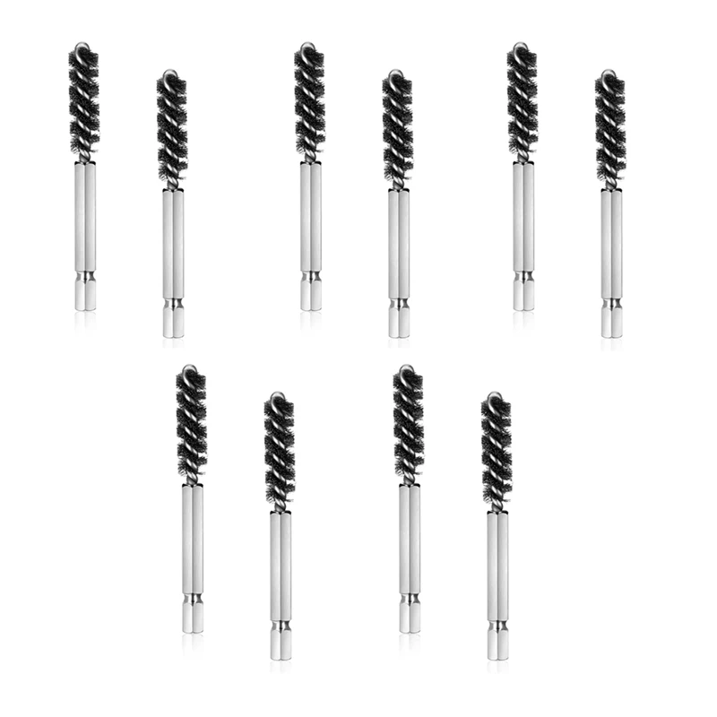 Golf Clubs Head Hosel Brush Golf Club Brush Wire Brush Cleaning Tool Electric Drill Wire Brush For Iron And Wood,10Pcs