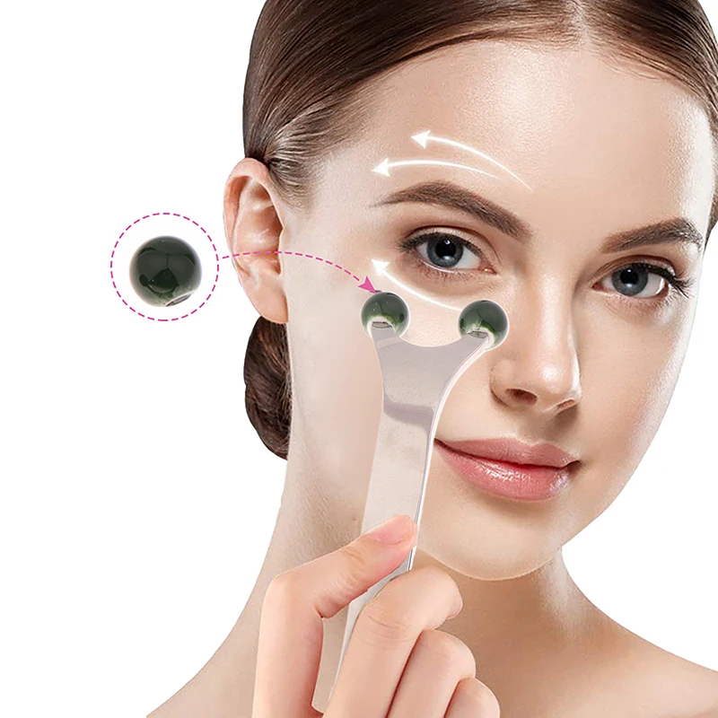 

1PCS Stainless Steel Gua Sha Scraper Skin Beauty Care Face Massager Nose Gua Sha Detox SPA Massage Tool Stress Relax