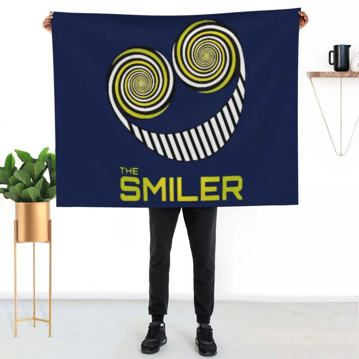 The Smiler Alton Towers Uniform Outfit Merch Uk Manta cálida y cómoda para la siesta en la oficina