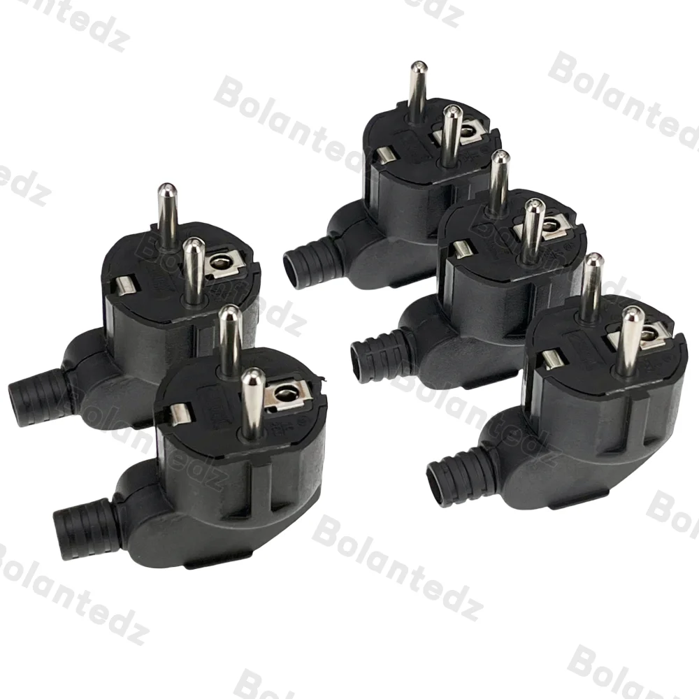 Euro Stecker Adapter Ersatz 16A Stecker Frankreich Korea Deutschland Stecker AC Steckdosen Wiederaufdrahtbare Schuko Eu Steckdose Für Stromkabel