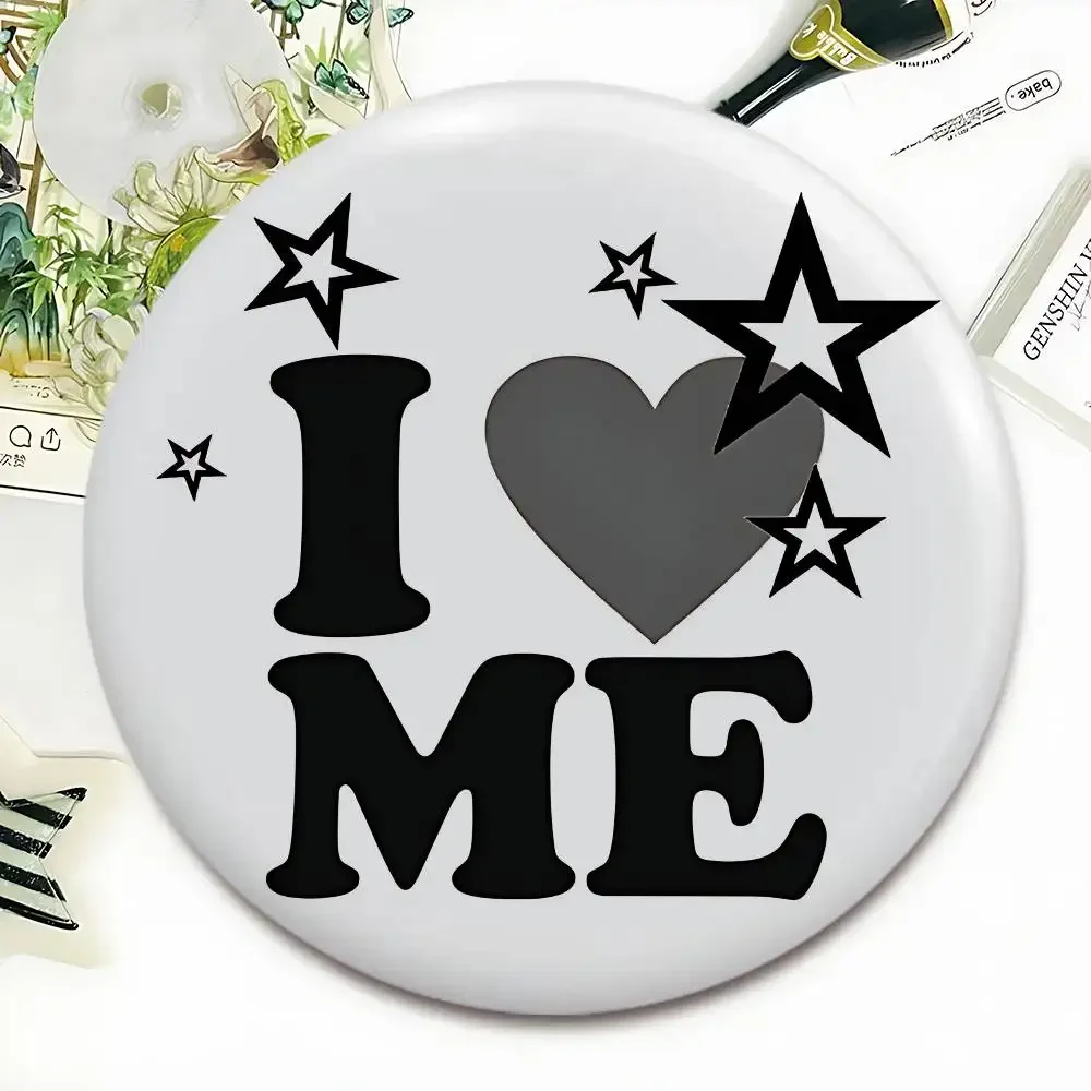 Y-Yoshitomo N-Nara Y2K Ästhetische Weiche Button-Pins Lustige „I Love D-Domo“-Abzeichen-Pins für Freunde, Rucksäcke, Sammlerzubehör – Detail 14