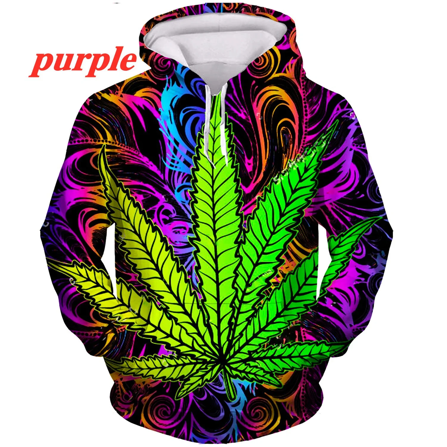 

Fashion Popular Tobacco Weeds 3D Hoodies Harajuku Print Hooded Sweatshirt Hipster Casual Pullovers Oversized