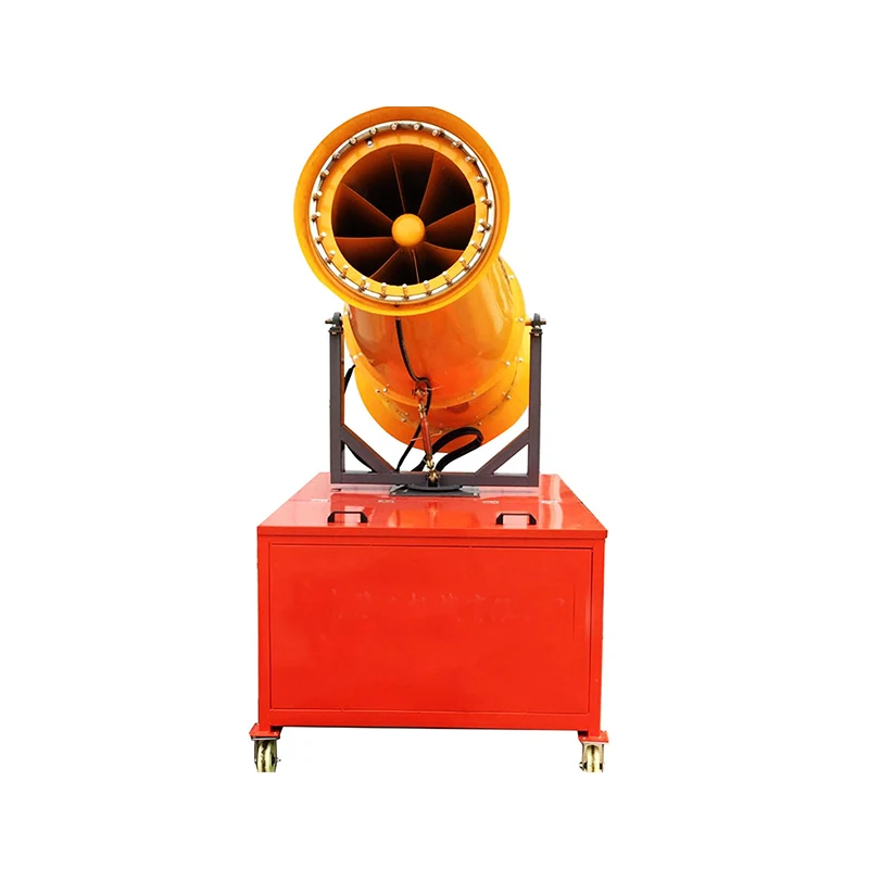 High Wind Pressure Industrial Long Distance Fog Cannon with Motor Pump and Gear for High Productivity