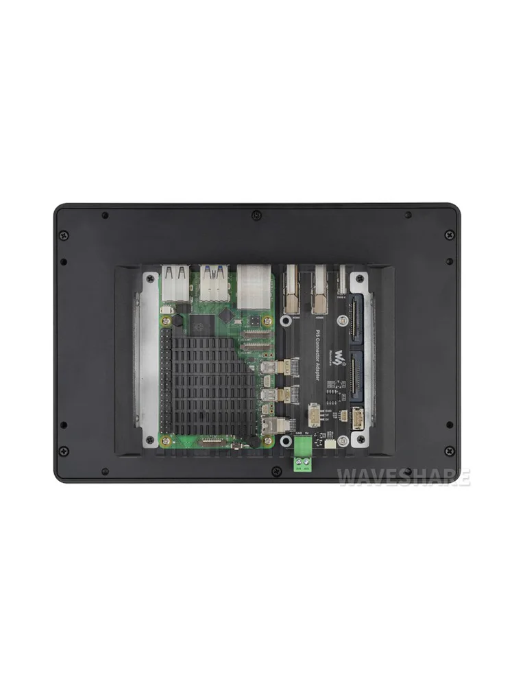 Tela de toque multifuncional HMI industrial para Raspberry Pi, opções para 8 polegadas suporta saída HDMI 4K dupla, toque de 10 pontos, B óptico