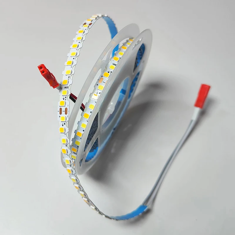 (2 solder joints)3 meters 7MM-180D 5B9CX2 2835 Bendable LED strip and 50-70W×2 LED Driver+Remote Control be used in chandeliers.