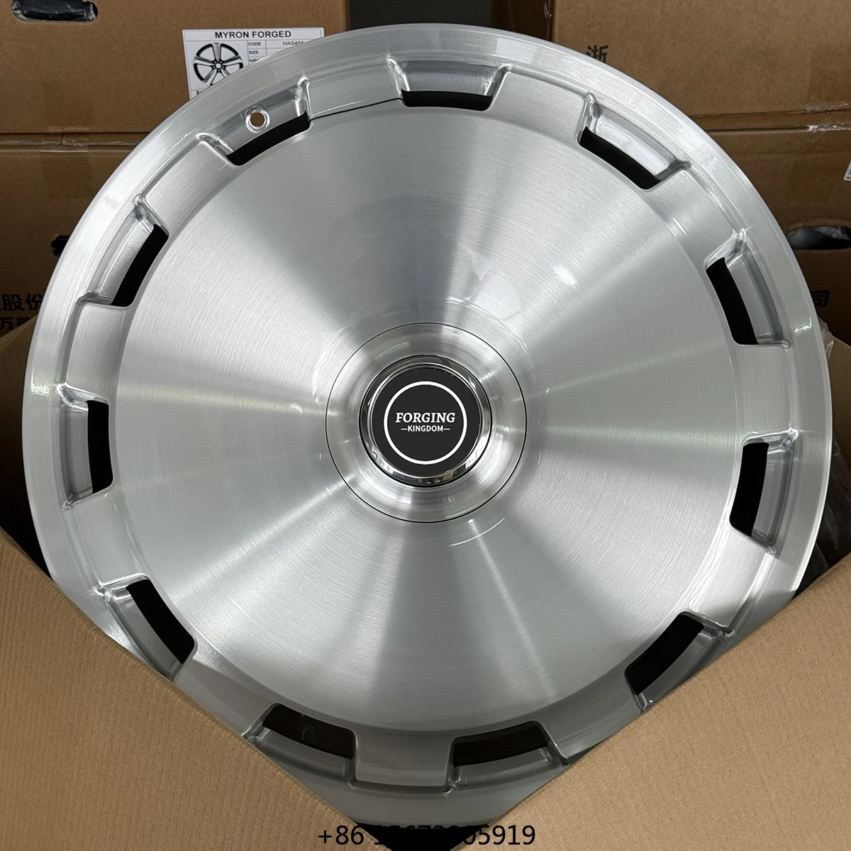 22-24 Inch 5x112-5x120 PCD 30mm ET Integrated Forged Aluminium Alloy Wheel Hub Custom Model Wire Drawing Process New