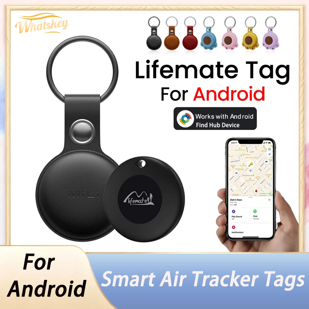 

New Lifemate Tag Go Smart Tracker For Android Item Finder And Locator Work With Bluetooth Google Find Hub Anti-lost Smart Tag