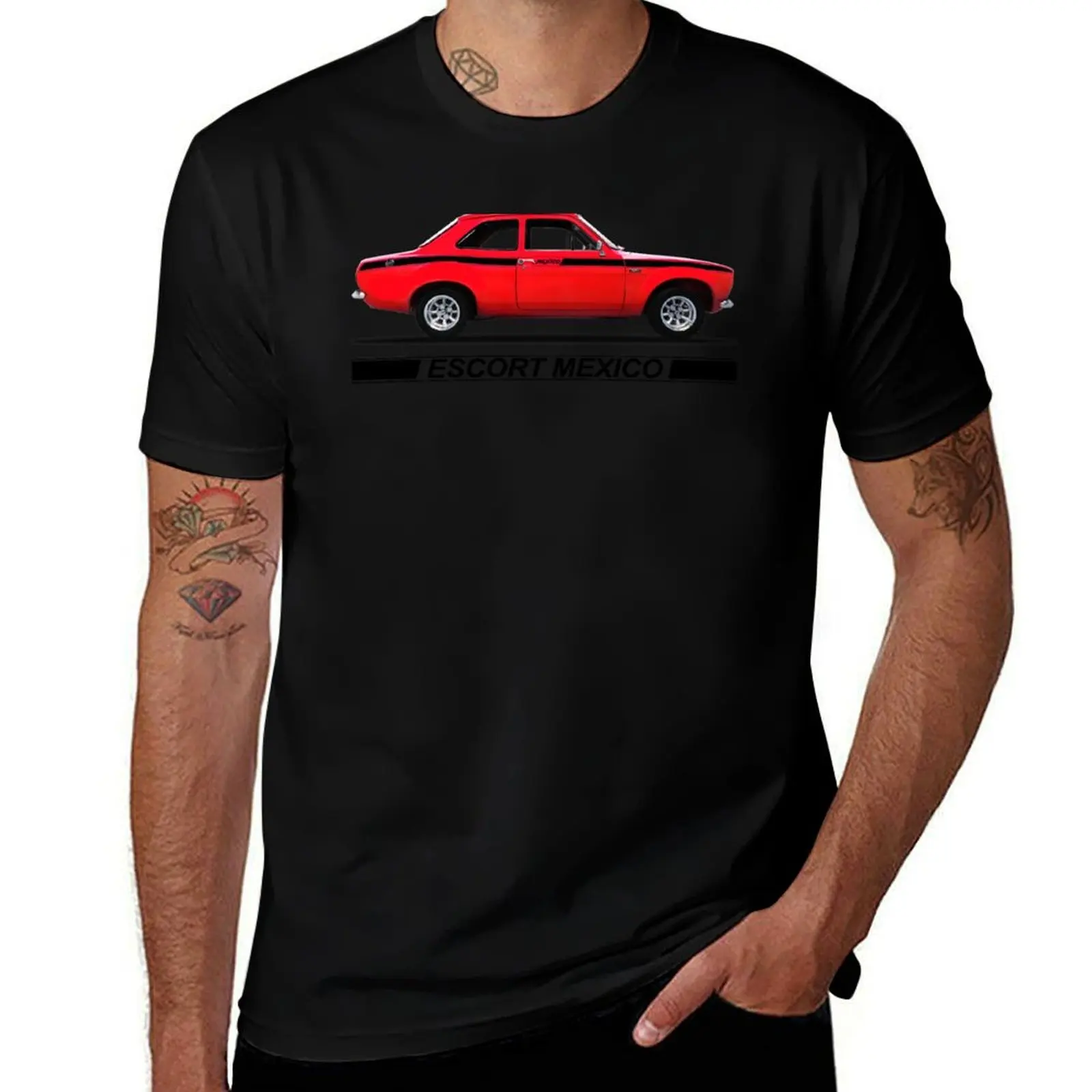 The Escort Mexico T-Shirt High Elasticity Sports Tee Shirt T-Shirt