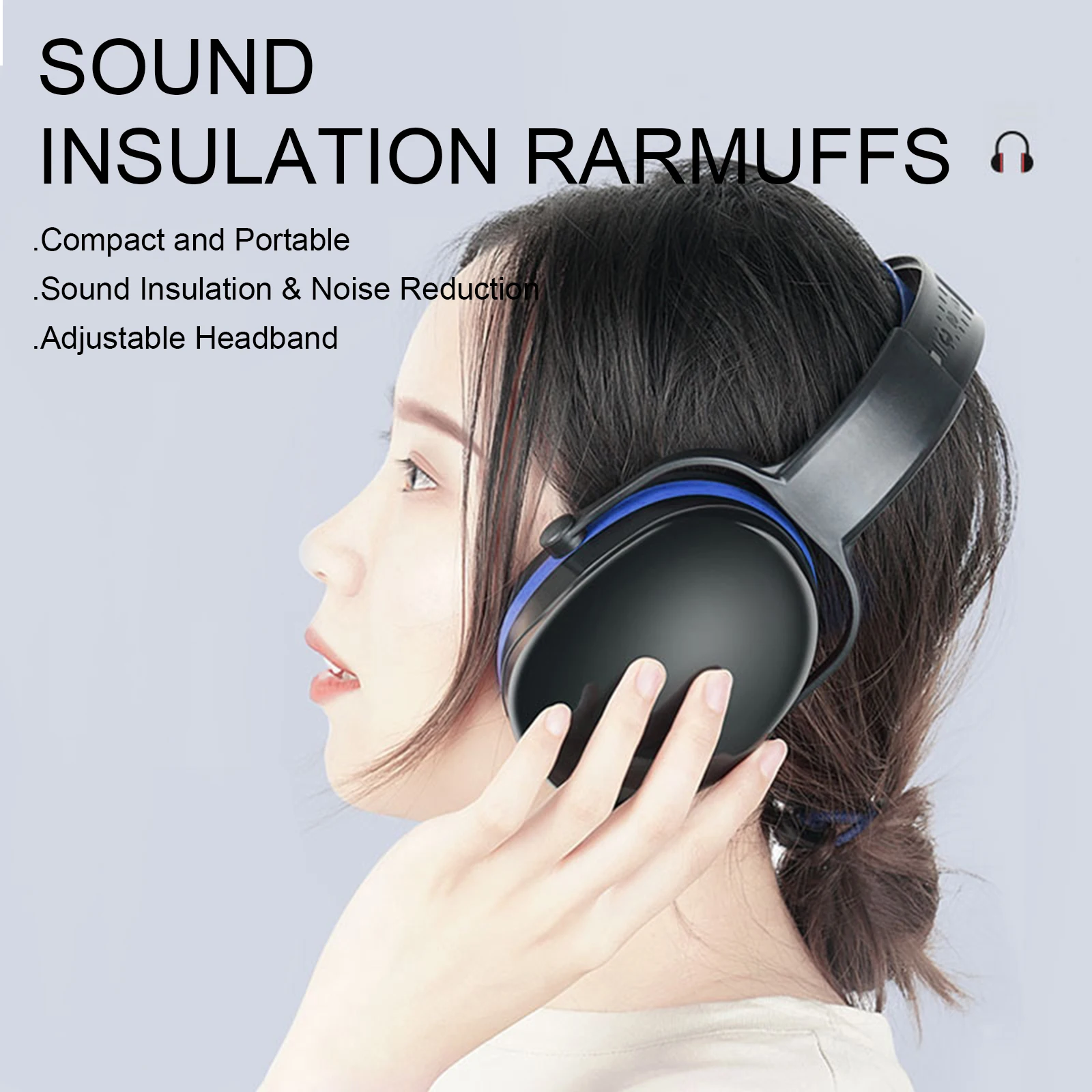 Gehörschutz Sicherheit Gehörschutz Noise Cancelling Nrr 36dB Ohr Verteidiger für Herstellung Studium Schlafen Flugzeug Mähen