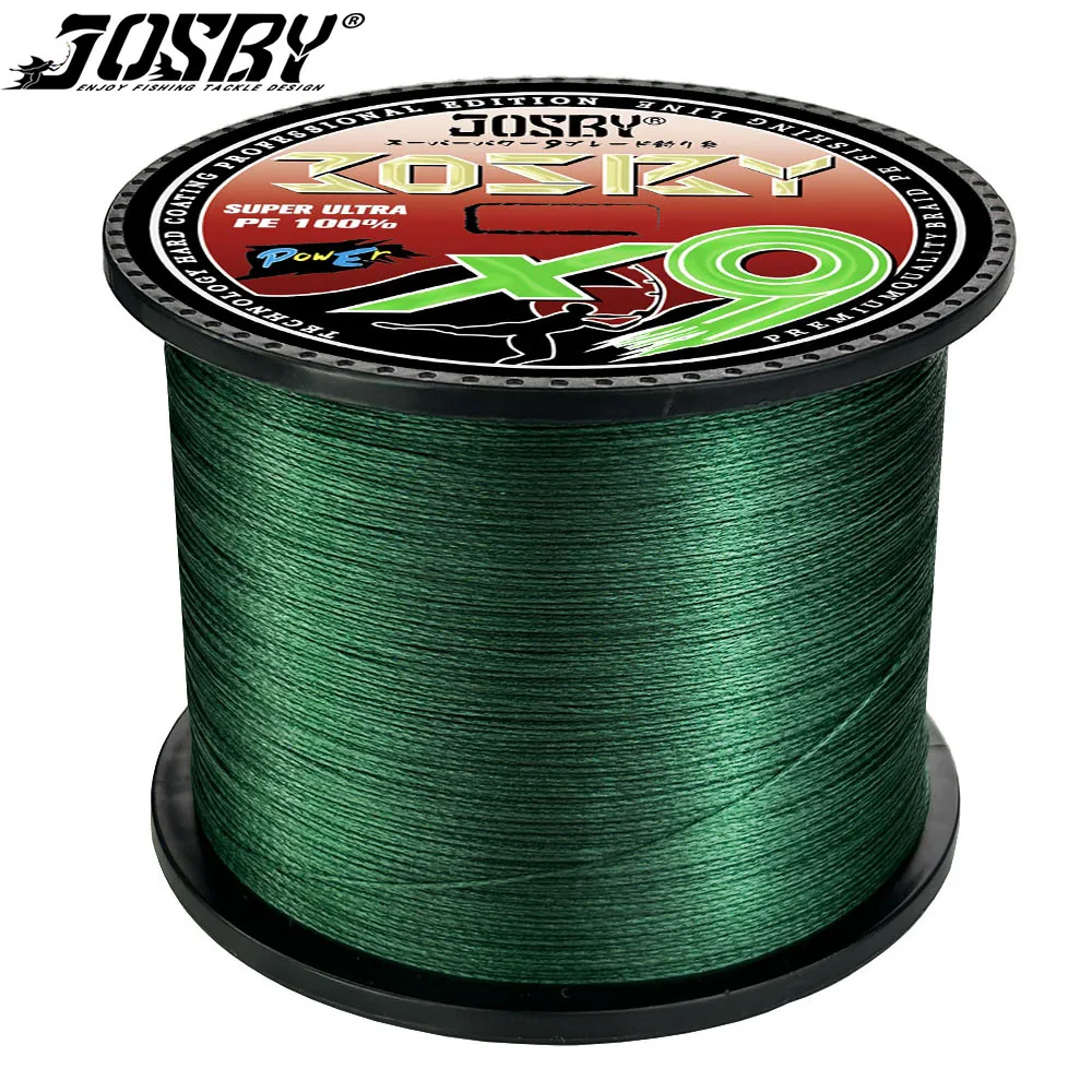 

JOSBY 9 Strands Braided Wire 300M 500M 1000M Multifilament PE Fishing Line Pesca 22-88LB Carp Sea Saltwater Japan Accessories