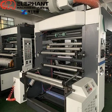 Economical Stack Flexo Press Flexographic Printing Device Cost Effective for General Packaging Printing