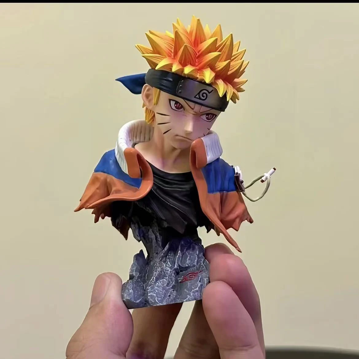 

Anime MiniNaruto Uzumaki Naruto Childhood Bust Statue Anime Action Figure Statue Action Figure 10cm PVC Model Toy Holiday Gifts