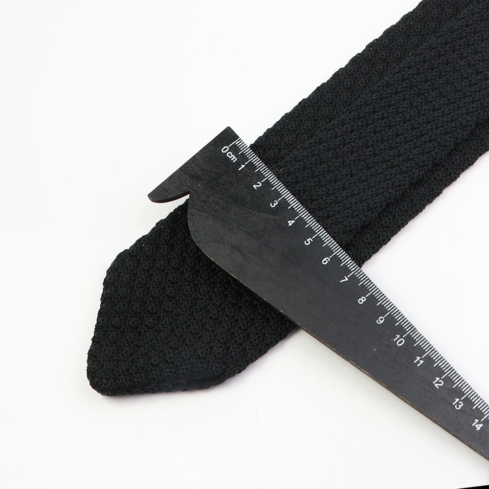 Classic Woven Neck Ties For Men Casual Suits Tie Gravatas Solid Color Warm Mens Neckties For Business Wedding 7cm Width Men Ties