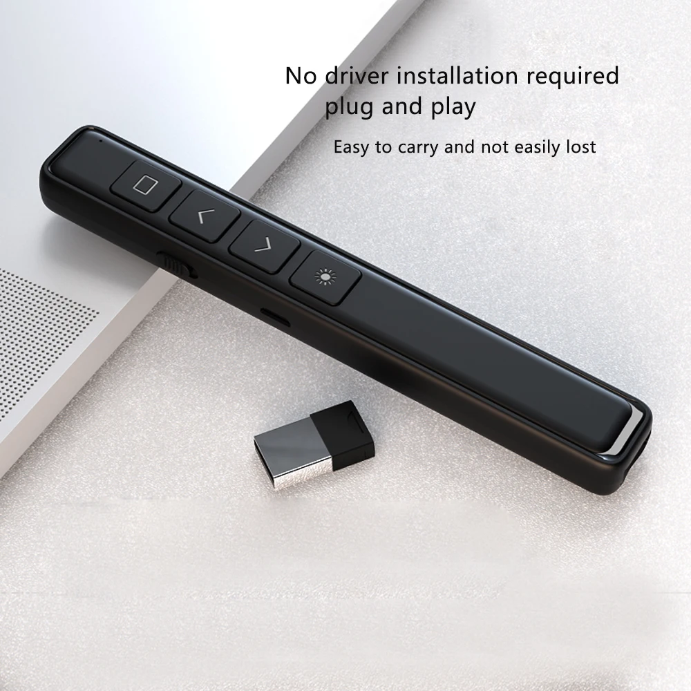 B6 2.4 جيجا هرتز عرض لاسلكي الفرس باور بوينت القلم USB التحكم عن بعد الوجه القلم لمكتب التدريس العارض PPT مقدم