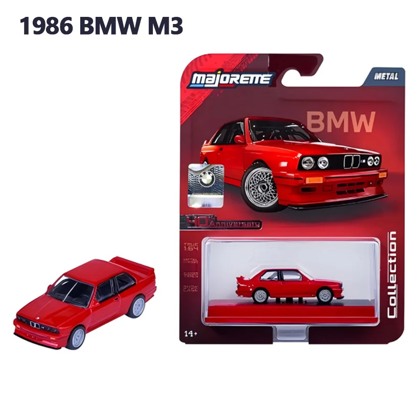 Majorette Diecast Auto's 1:64 Collectie BMW 3.0 CSL Exquisite High Fidelity Toyota Bugatti Porsche 1/64 Automodellen