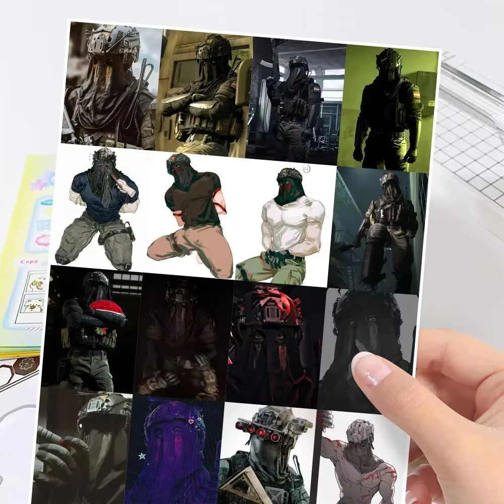 61-наклейки Konig для «Call of Duty» — наклейки на чехол для телефона Konig Xiao Ke Octopus Face Series с игровым персонажем