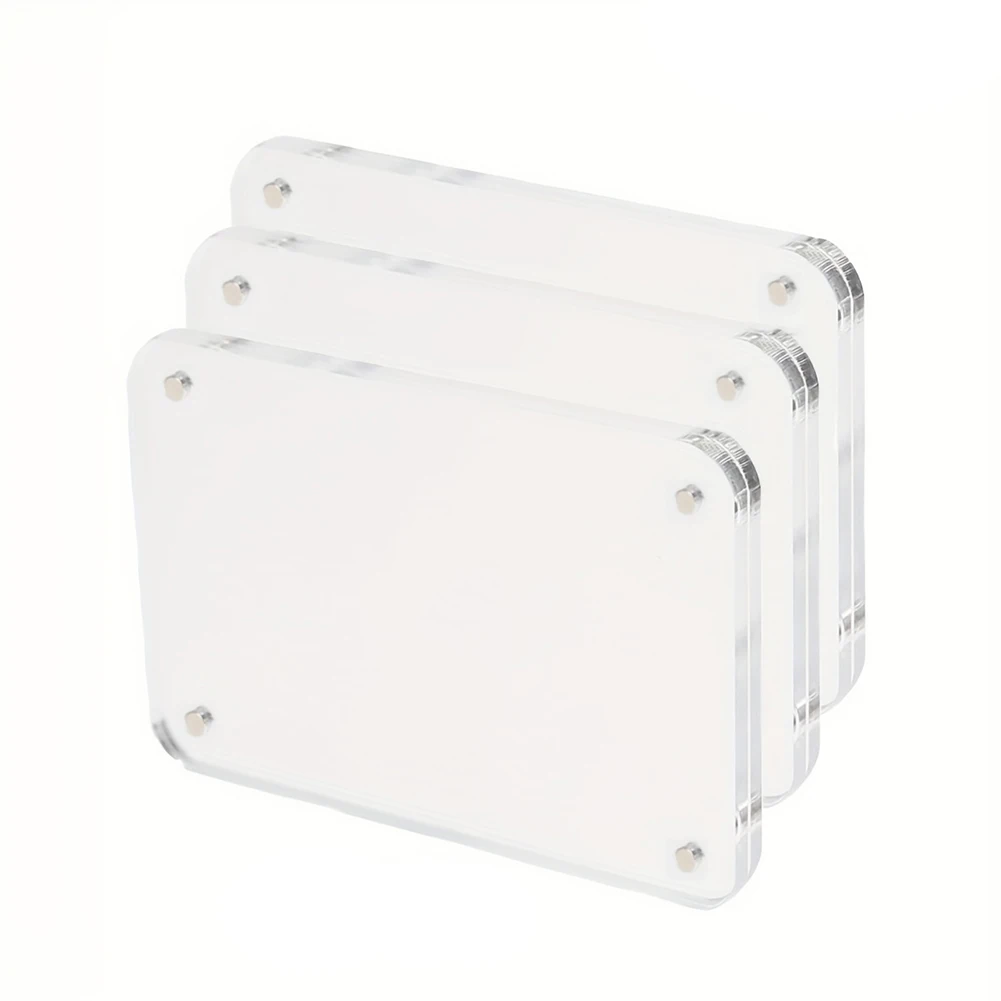 إطار صور أنيق إطار صور أكريليك ديكور منزلي تثبيت مغناطيسي قوي مناسب لديكور المنزل تصميم سهل الاستخدام #6