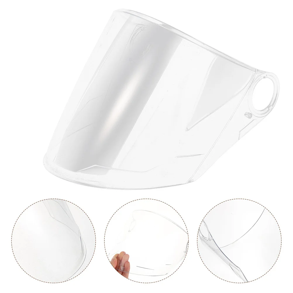 

Motorcycles Visor Replacement Full Face Clear Acrylic Lens Wind Dust Insect Shield Durable Accessories