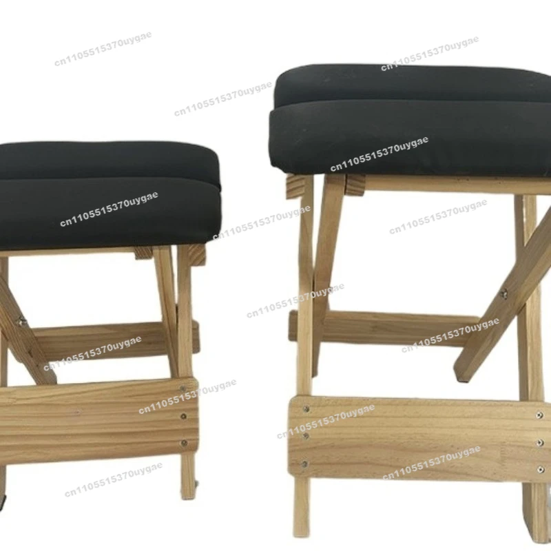 Solid Wood Folding Stool, Yoga Training Stool, Pilates Folding , Yunda Exercise