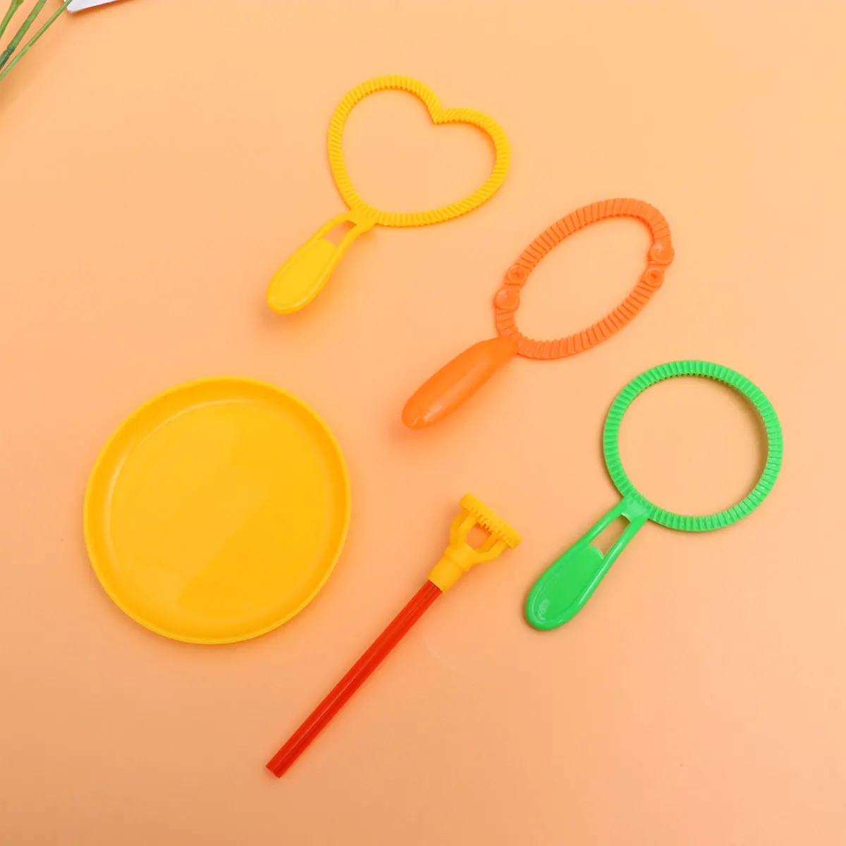 

26 pcs In 1 Set Stick Set Kids Funny Beach With Round Trays Bubble Making Stick Outdoor Pool Beach Party Celebration