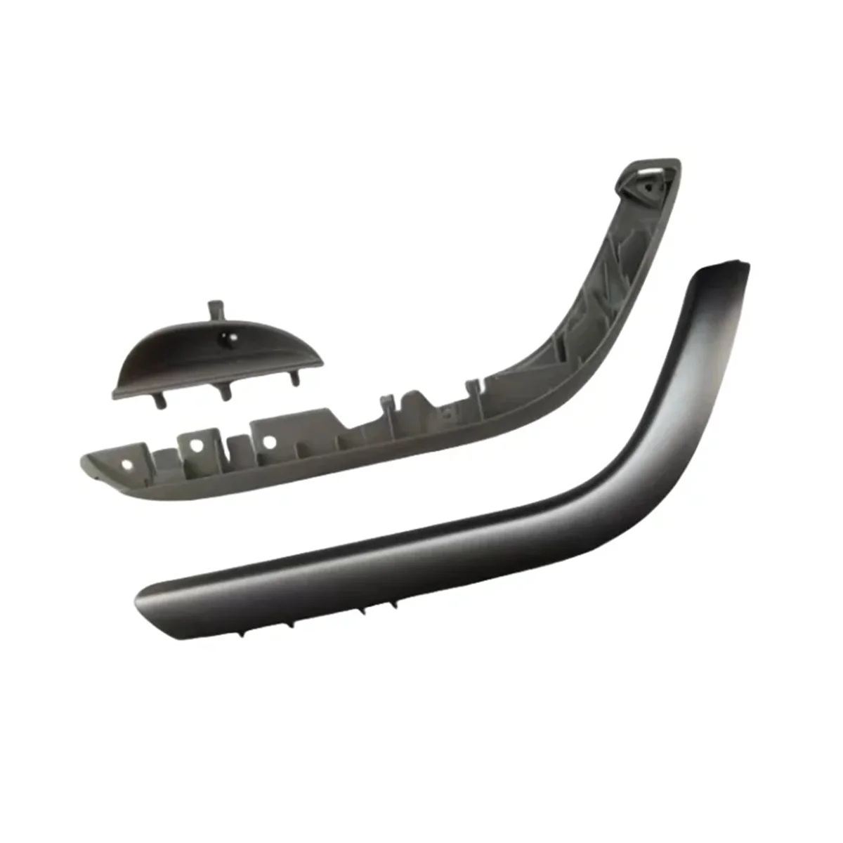 3Pcs Left Front Door Handle Cover Plate Trim Strip Brackets +Inner Door Bowl for Peugeot 408 1.6i 2.0i 9345AA 9345AG