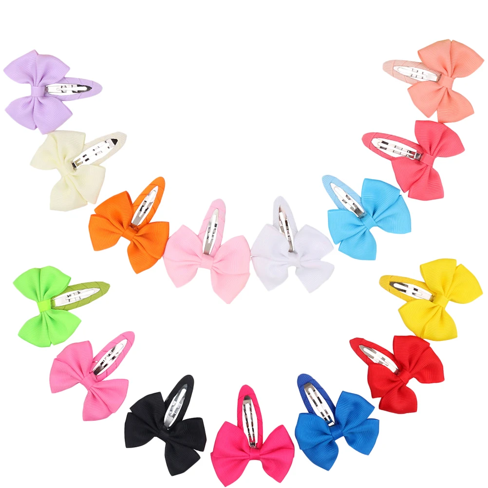 

14pcs Bow Hair Clips for Girls Kids Toddler Comfortable Various Colors Elegant Lovely Cool Design Gifts Accessories
