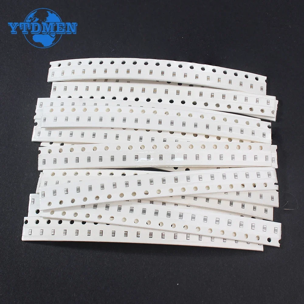 320/720pcs 1206 0603 0805 SMD Ceramic Capacitor Kit Assorted Kit 16/36values 10PF~226M 1PF~220NF 10PF 220PF Capacitance Set