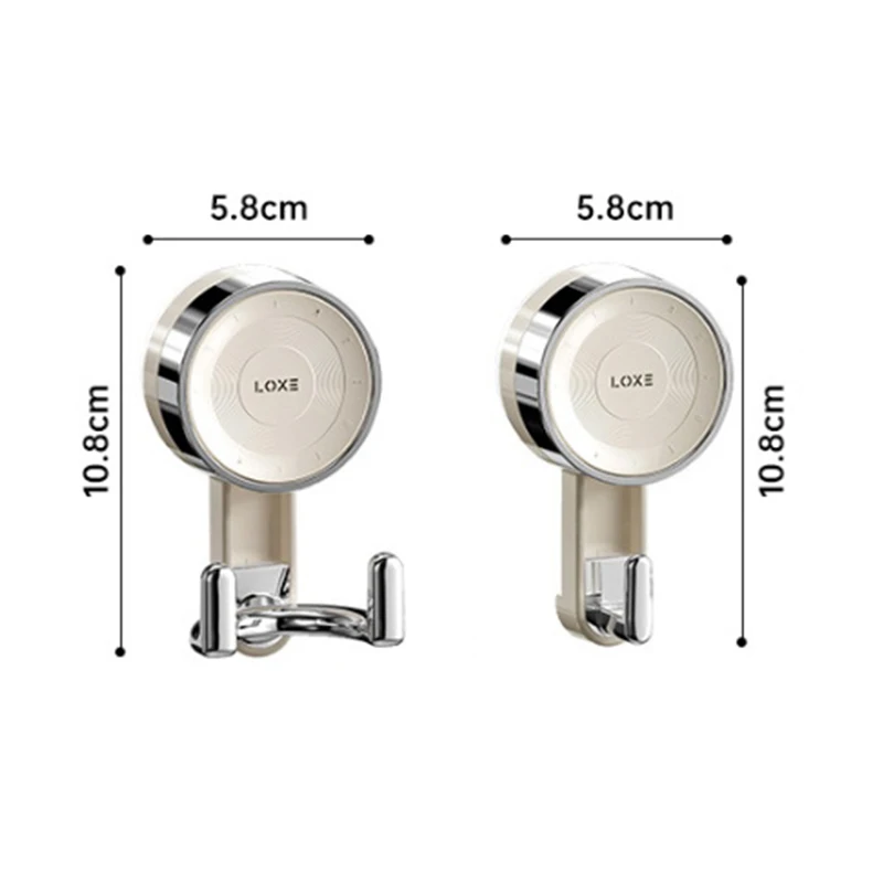 Fashion Heavy Duty Vacuum Suction Cup Hooks Reusable Tracele
