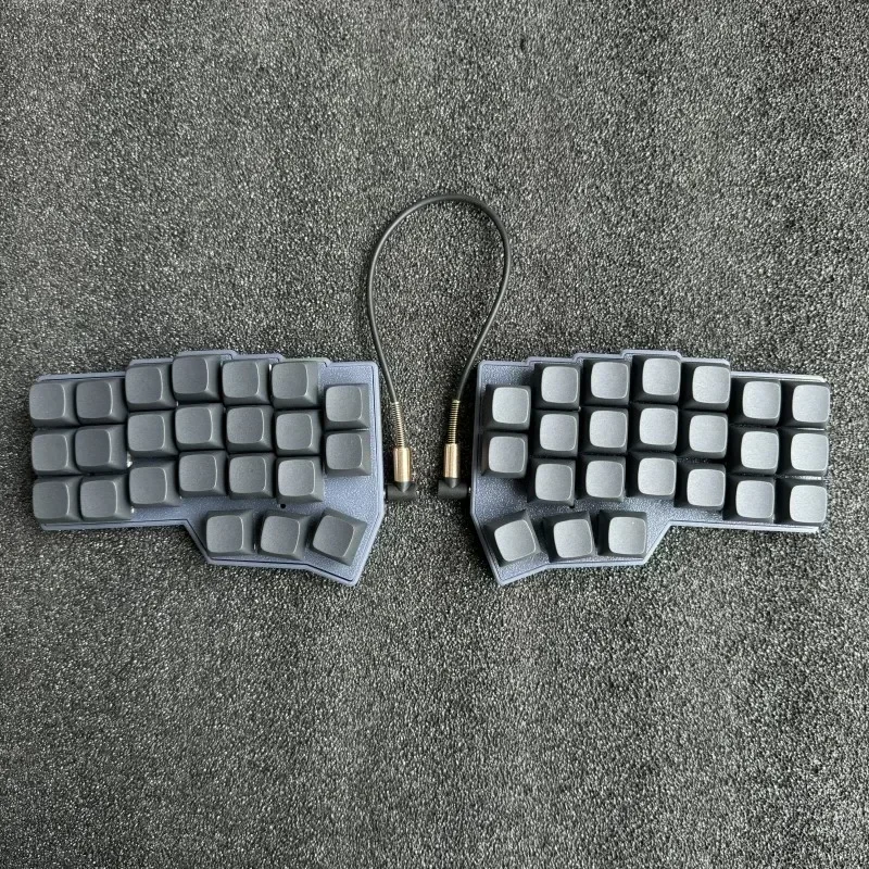 Corne V4.1 Split Keyboard Kit Support QMK/VIAL Wired RGB Custom HotSwap Ergonomic DIY Gamers Design Left and Right Hand Keyboard