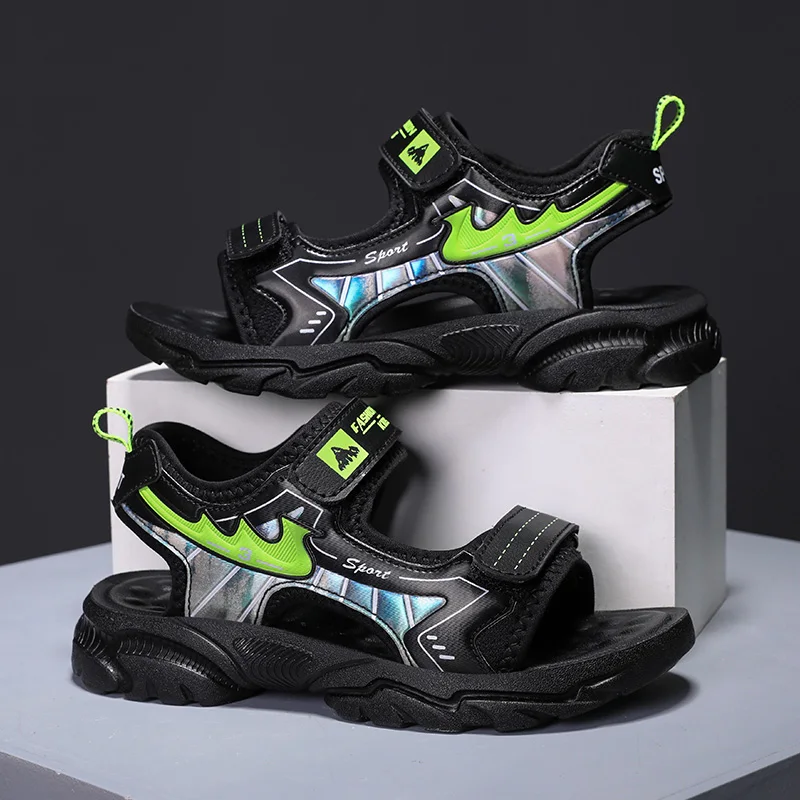 Summer Children Shoes Boys Sandals 4 To 12 Years Kids Casual Shoes Sports Breathable Non-slip Fashion Tennis Boys Sneaker